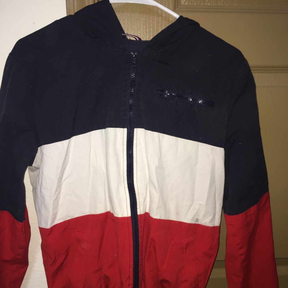 BRANDY MELVILLE/ TOMMY ZIP UP JACKET!